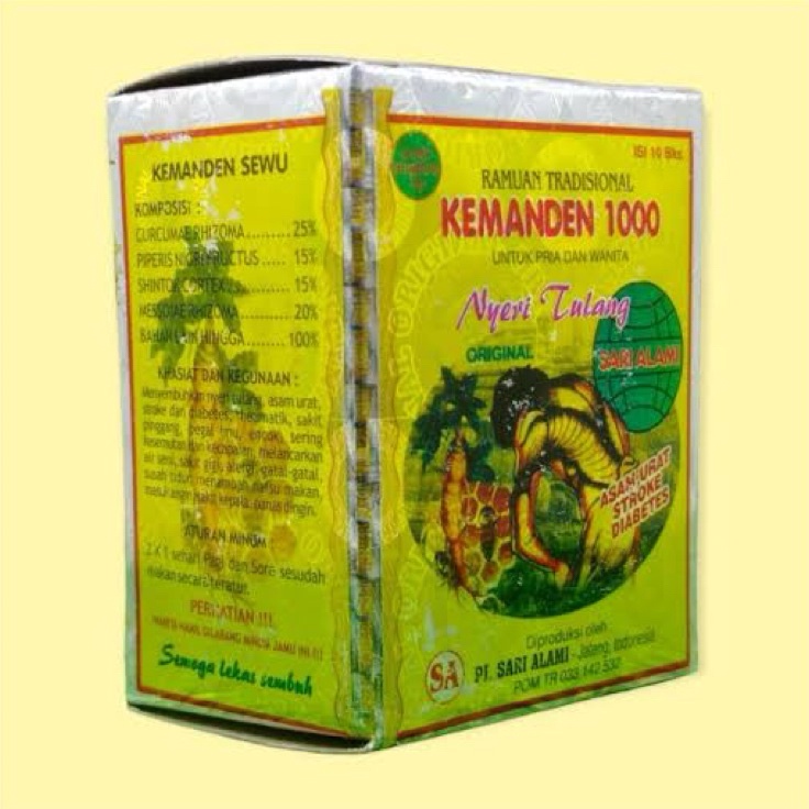 

Yang terbaru KEMANDEN JAMU ORIGINAL ASLI