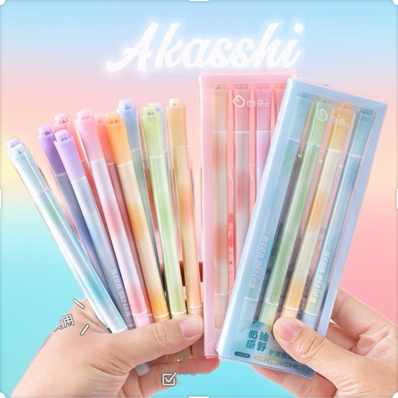 

Stabilo warna pastel 4 pcs / highlighter /spidol warna /stabillo HL13
