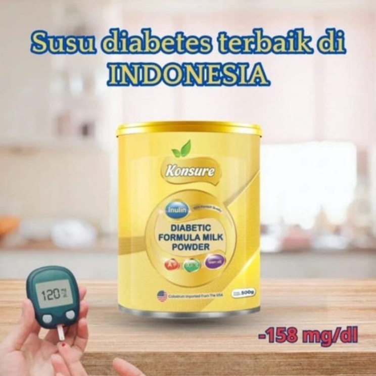 

Top banget 15 Kaleng KONSURE 1 Asli Import Susu Konsure Susu Atasi Sakit Diabetes