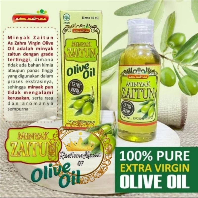 Minyak Zaitun Olive Oil 100% Asli