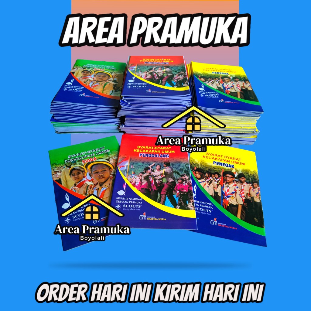 

1 PACK ISI BUKU SKU PRAMUKA ISI 200 BIJI