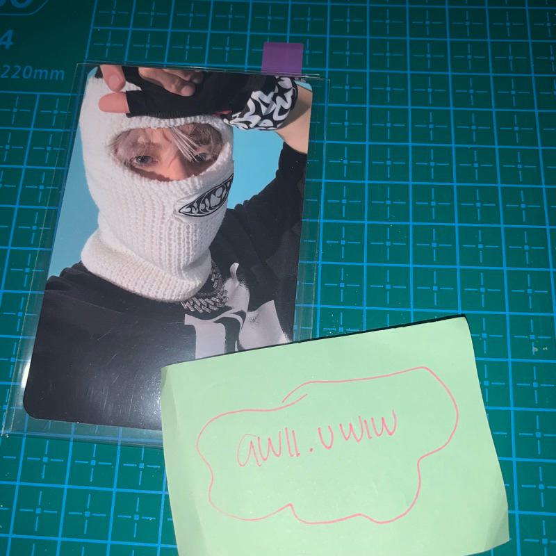 photocard jeno nct istj smini topeng