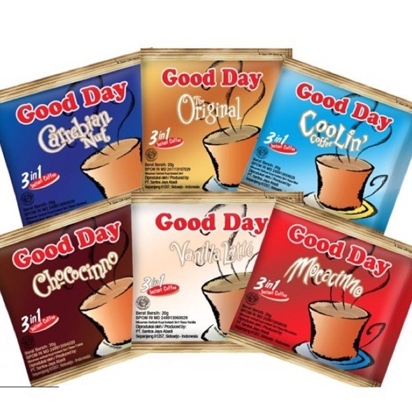 

Top Seller Good Day Kopi instant 1 pcs renceng