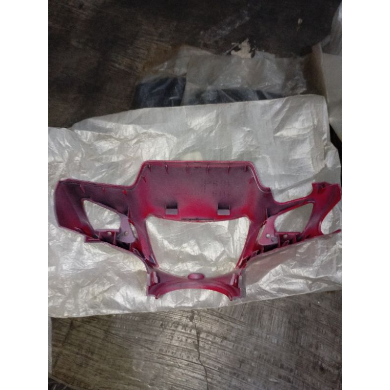 batok totok depan yamaha 4US warna merah original nos