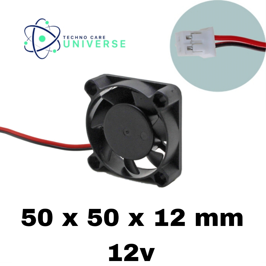 Cooling Fan 12 V DC 50 x 50 x 12 mm