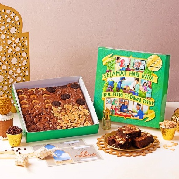 

Buruan Belanja Brownies Fudgy Dark Chocolate Chan Patisserie Hampers Kue LebaranEid MubarakIdul Fitri Size 2x2cm