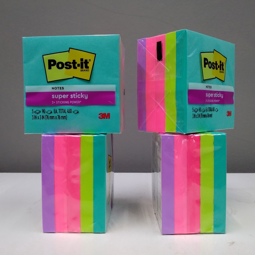 

Buruan Miliki 3M Sticky Notes Post It 654 5SSMIA Super nova 3 inch x 3 inch
