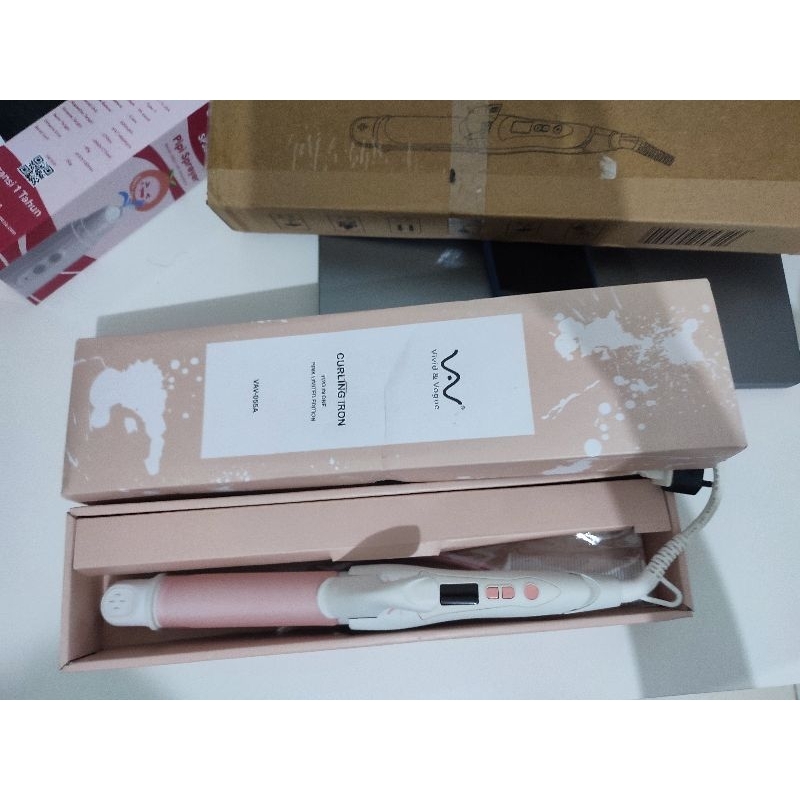 VIVID VOGUE Catokan Rambut 2in1 32mm Catok Curly