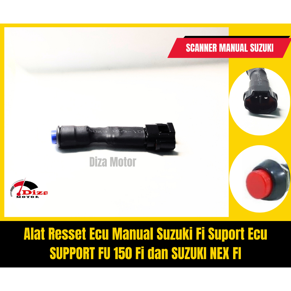 Termurah Alat Scanner Resset Riset Manual ECU Suzuki Fu 150 FI dan Nex FI