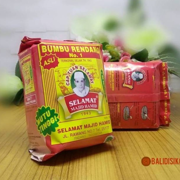 

Berkualitas Bumbu Rendang Padang Asli 25 gr