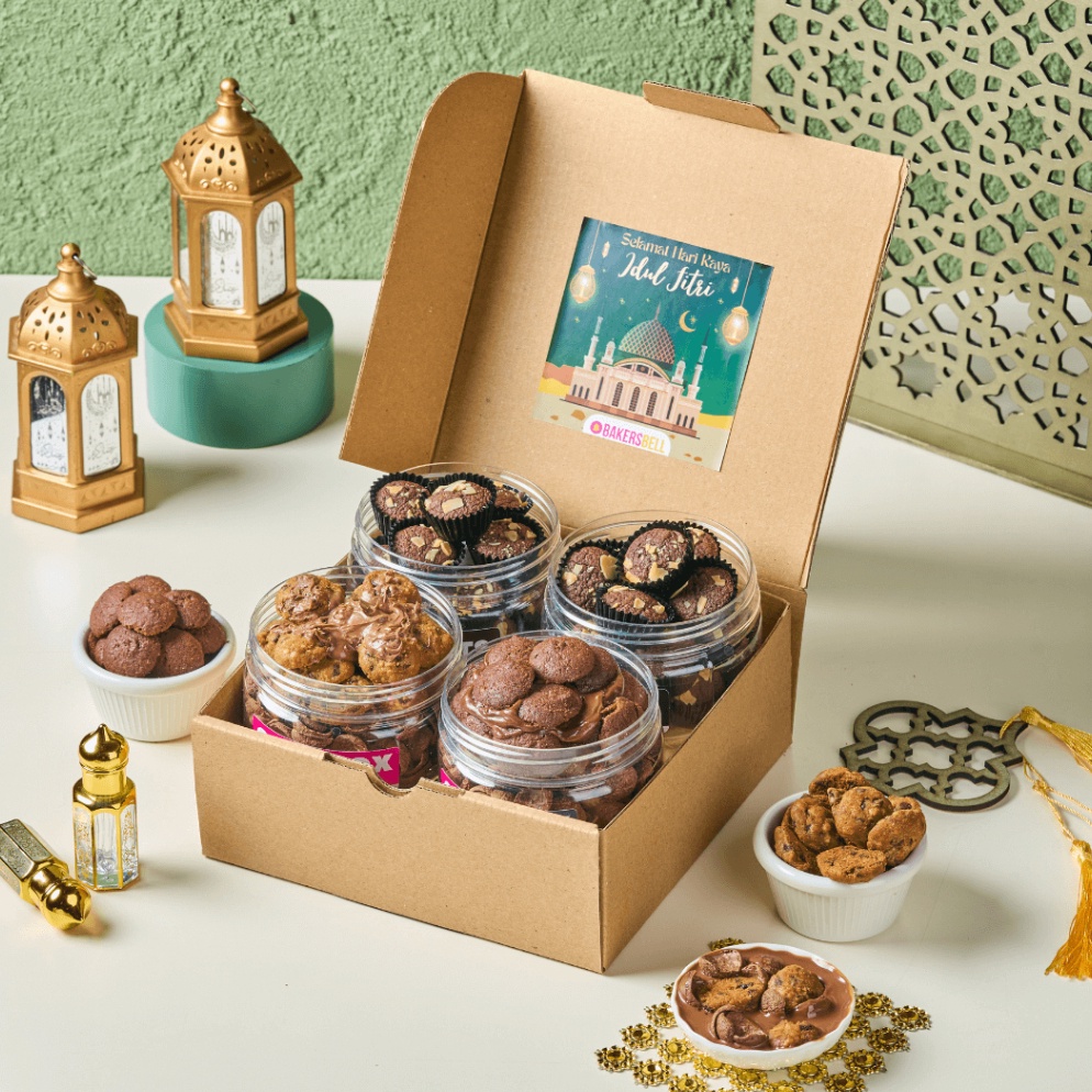 

New Collection Hampers Lebaran Ramadhan Paket Kue DELUXE Bundle Bakersbell