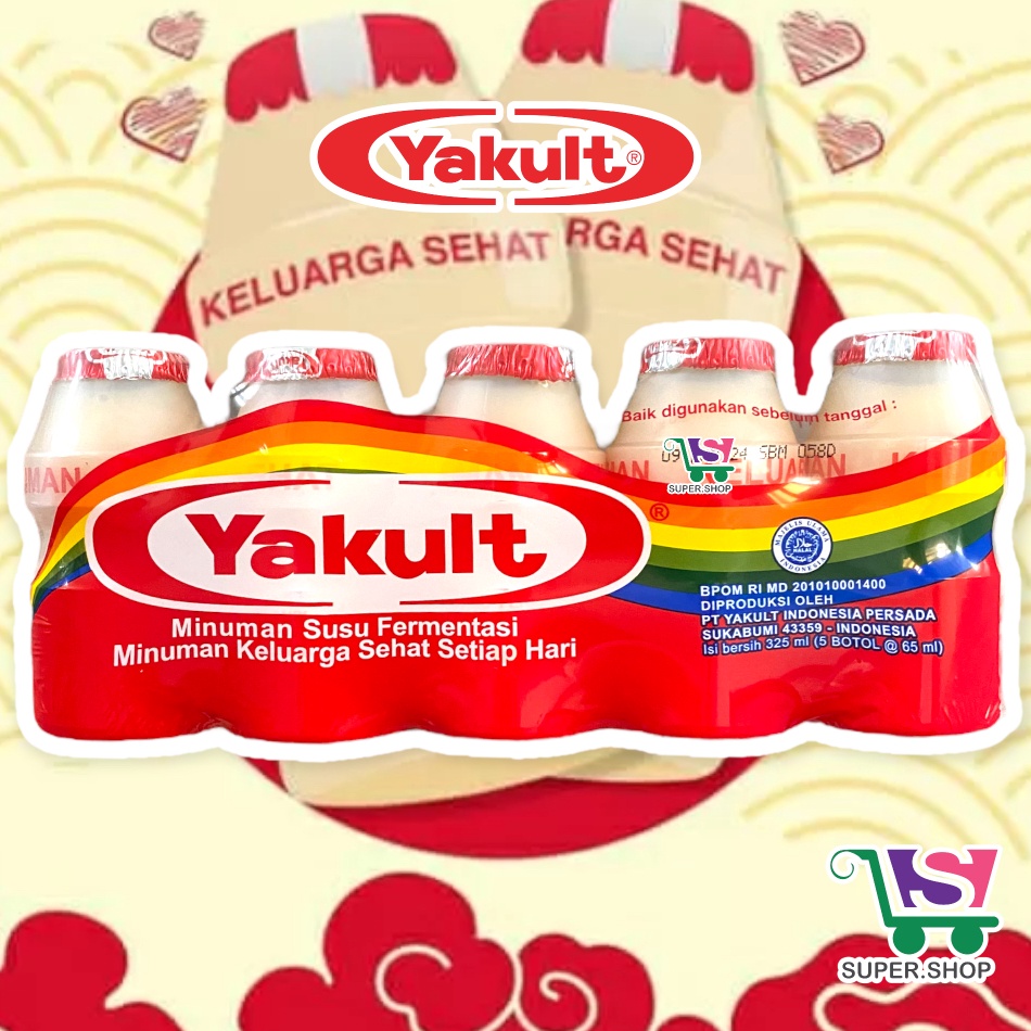 

Harga Kompetitif YAKULT Minuman Susu Fermentasi isi 5 pcs