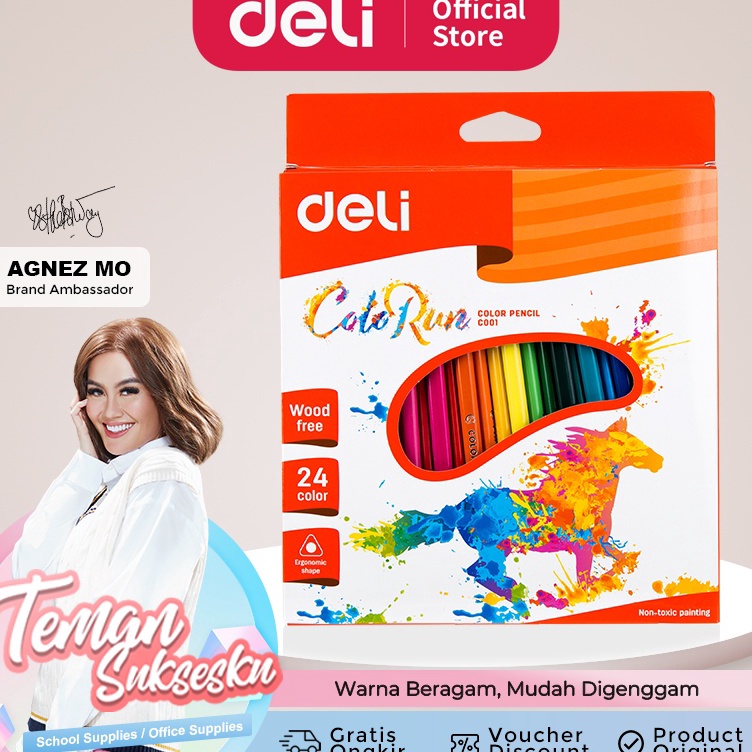 

Pencarian Terkini Deli Pensil Warna Bentuk segitiga ergonomis Warna cerah 121824 Warna cat tidak beracun EC11