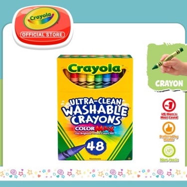 

Super Kejutan CRAYOLA 48ct Colors Ultra Clean Washable Crayons