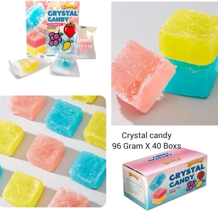 

Sedia HALAL LIANGGUI CRYSTAL CANDY PERMEN LUNAK ANEKA STROBERI ANGGUR MANGGA 96g ANGGUR MANGGA Permen Buah Candy Corno Permen LunakJelly Kupas 4 Varian Rasa Permen Rasa Buah Mangga Jeruk