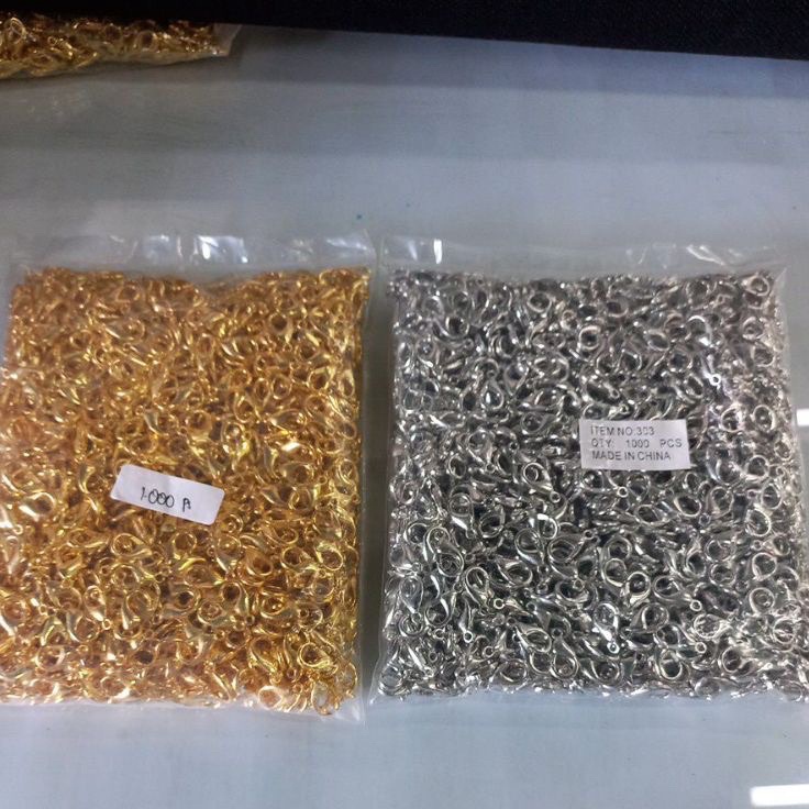 

Super Shipping KOKOT UDANG 14MM 16MM SILVER GOLD BESAR KECIL PER PAK ISI 1