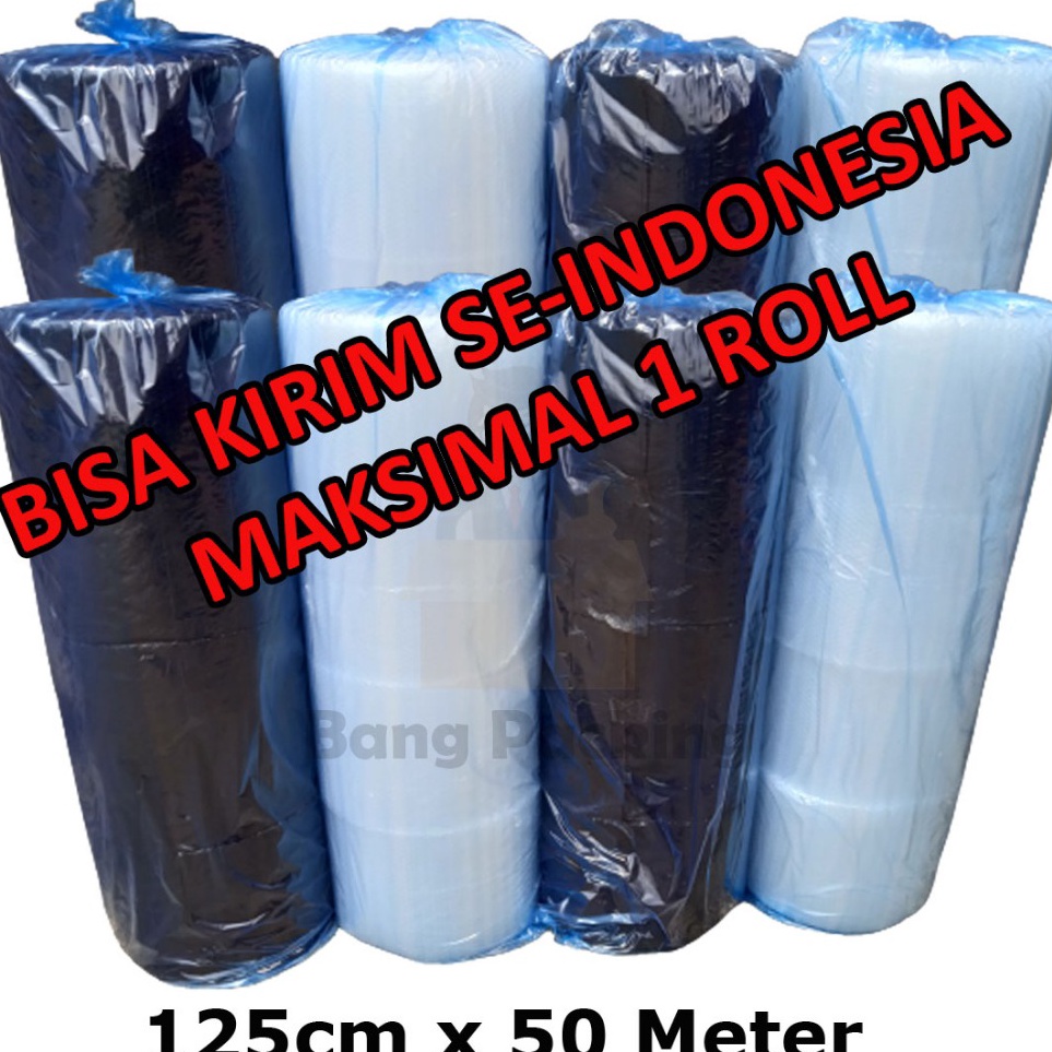 

Dijamin Keren Bubble Wrap 125cm x 5 Meter Khusus Kirim Luar Kota