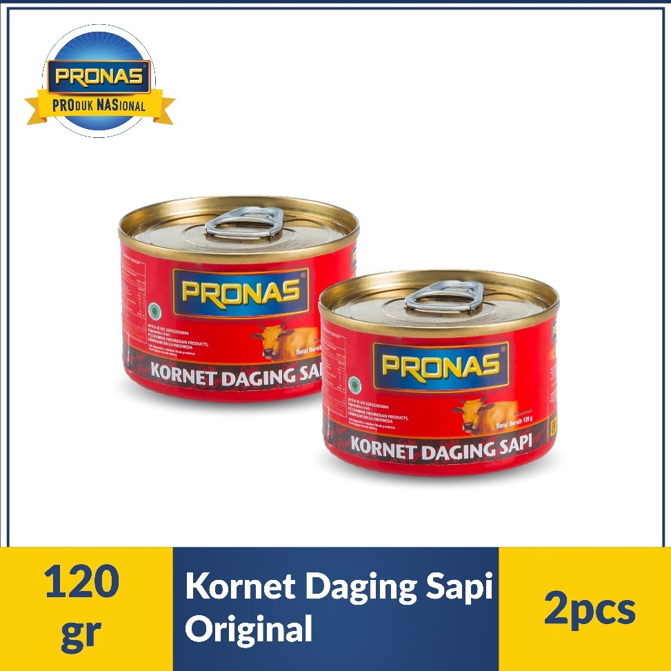 

Penawaran Terbaik Pronas Kornet Sapi Regular 12 g Bundling 2 pcs