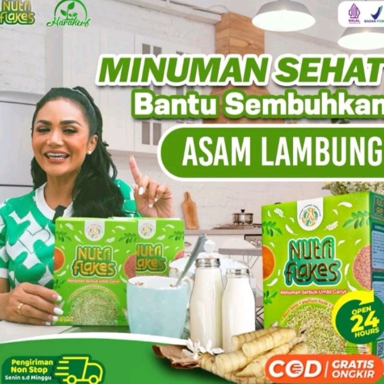

Top Seller Nutriflakes Susu Atasi Asam lambung Maag kronis