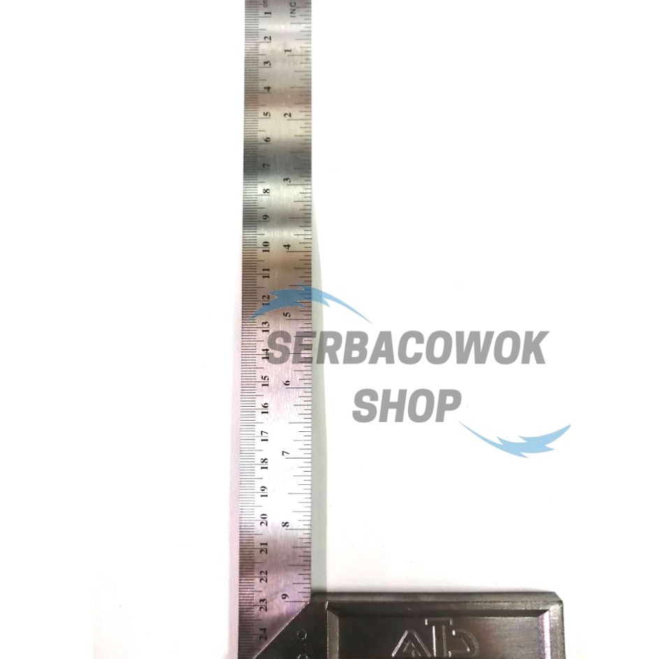 

Update Stok Penggaris Siku 1 Inch 25cm Tukang Angle Ruler 9 Derajat Merk ATS Termurah Berkualitas