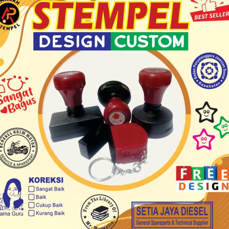 

Pusat Diskon Stempel Stempel Custom Cap stempel otomatis