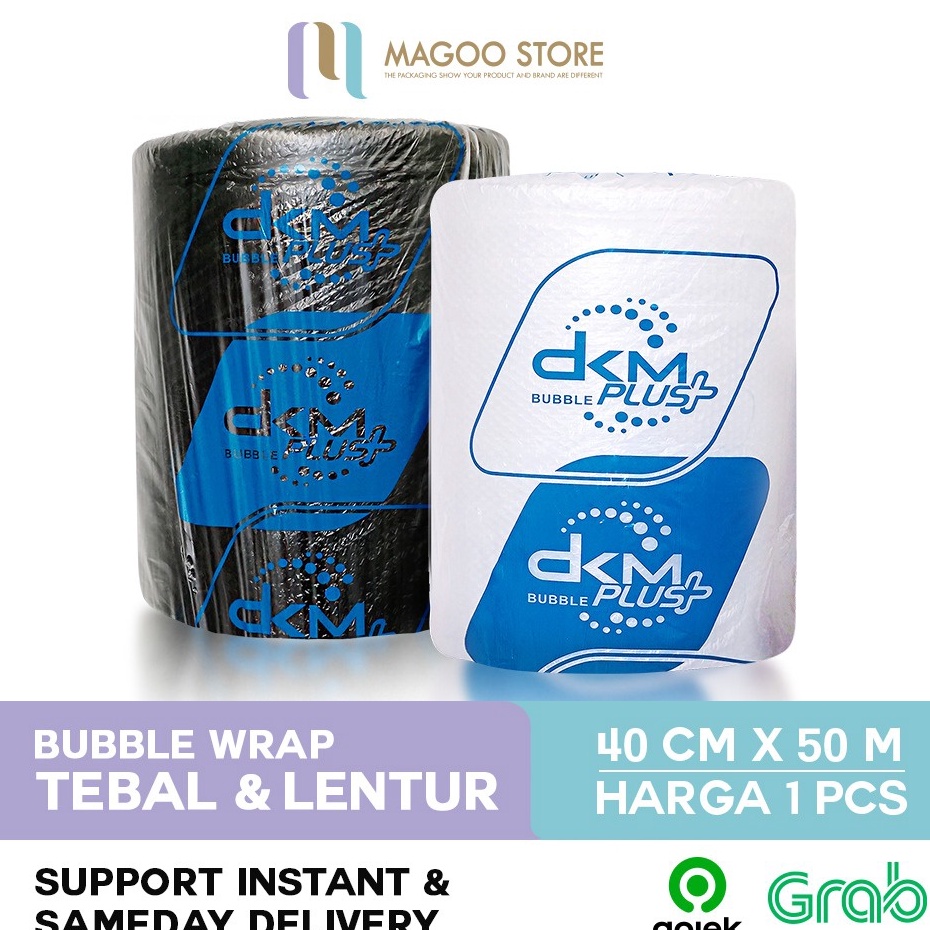 

Murah Irit BUBBLE WRAP 4CM X 5M PREMIUM TEBAL DELKOMAS DKM PLUS TERMURAH SATUAN