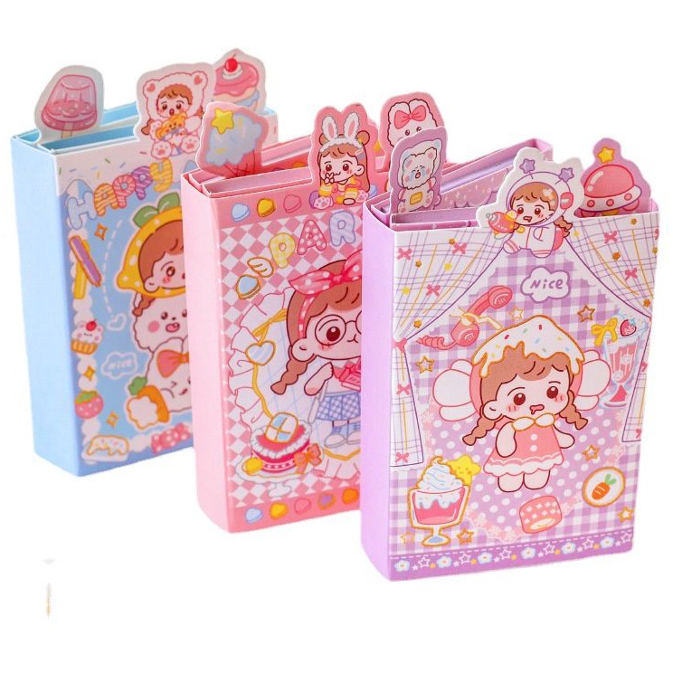 

Hadir Terbaru Sticky Notes Japanese Super Cute Lucu Pembatas Buku Label Buku