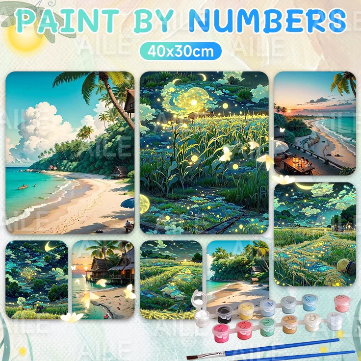 

Grosir Terbaik Starry Night Painting by Numbers 4x3cm by LukisYuk paint by number painting by number Kanvas Lukis Hampers Lebaran