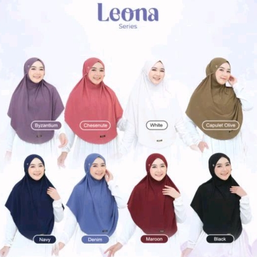 BERGO LEONA BY DAFFI HIJAB (BERGO TALI SPORT SYARI)