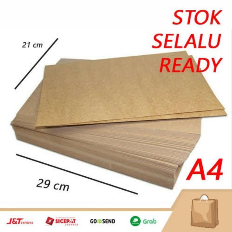 KERTAS SAMSONS A4/KERTAS KRAFT/KERTAS COKLAT/KERTAS PACKING/KERTAS BUKU/KERTAS AMPLOP/KERTAS PACKING