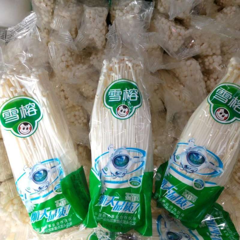 

Jamur enoki / enoki mushroom 100gram