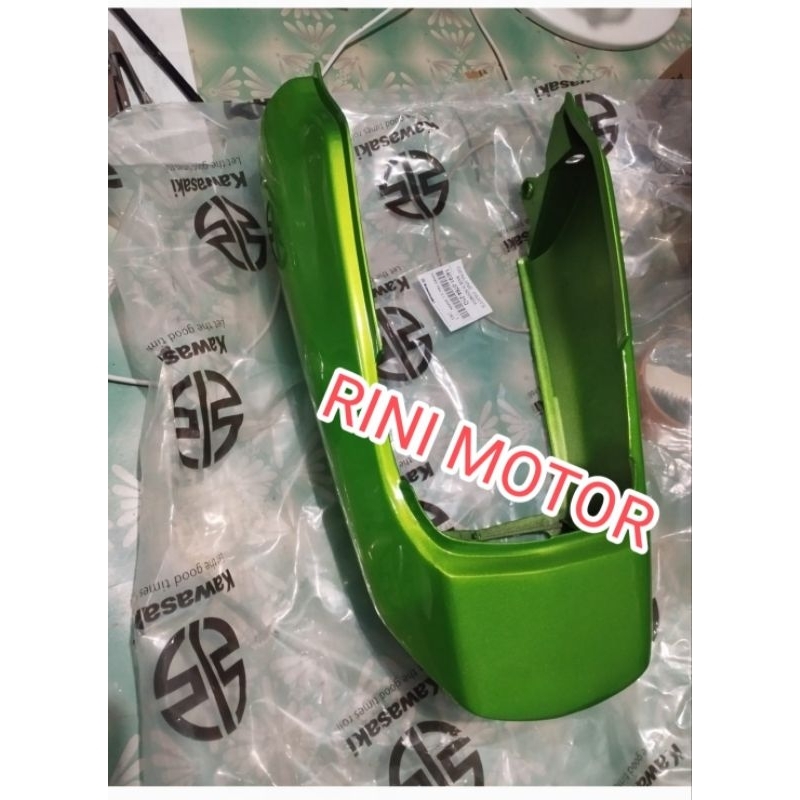 cover body belakang Ninja r ss hijau metalik original