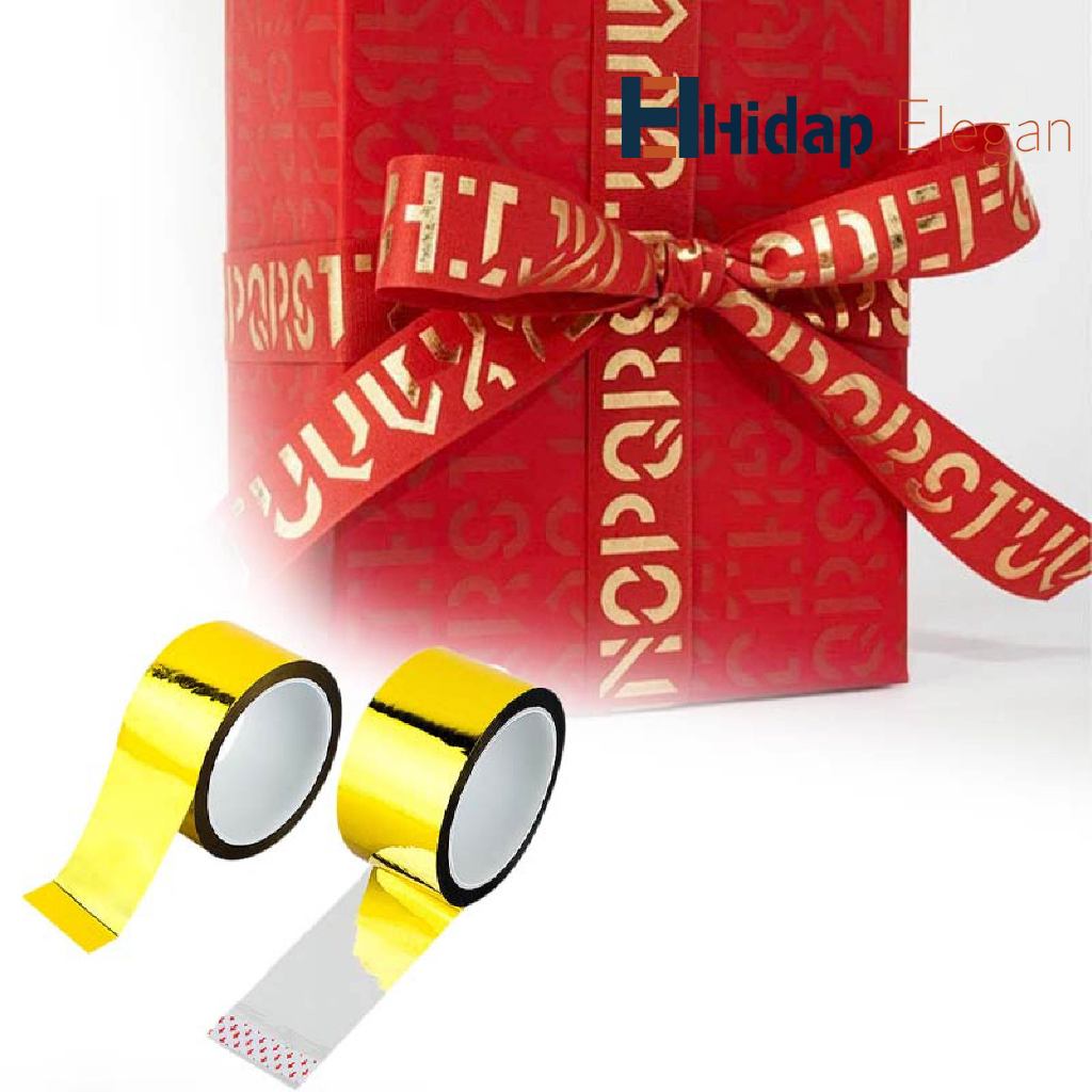 

10M / 15M Gold Washi Tape,Stiker Emas,Perekat Strip Perekat Diri,Selotip Kertas Emas DIY