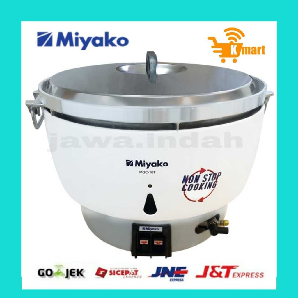 Miyako Rice Cooker Gas Penanak Nasi Gas 20 Liter MGC10 T MGC 10T MGC-1
