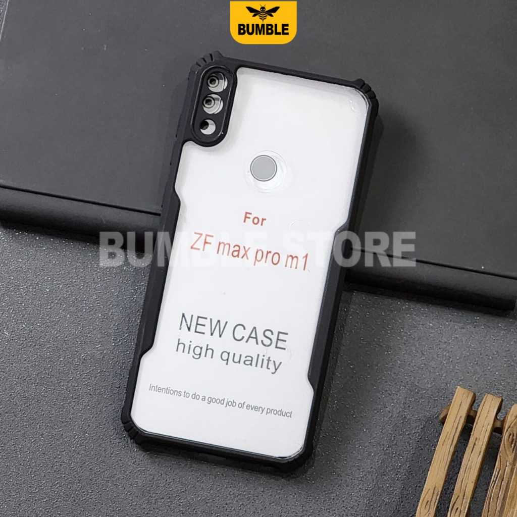 Case Zenfone Max Pro M1 Zenfone Max Pro M2 Case Fusion Armor Shockproof Transparan Premium Casing Ze