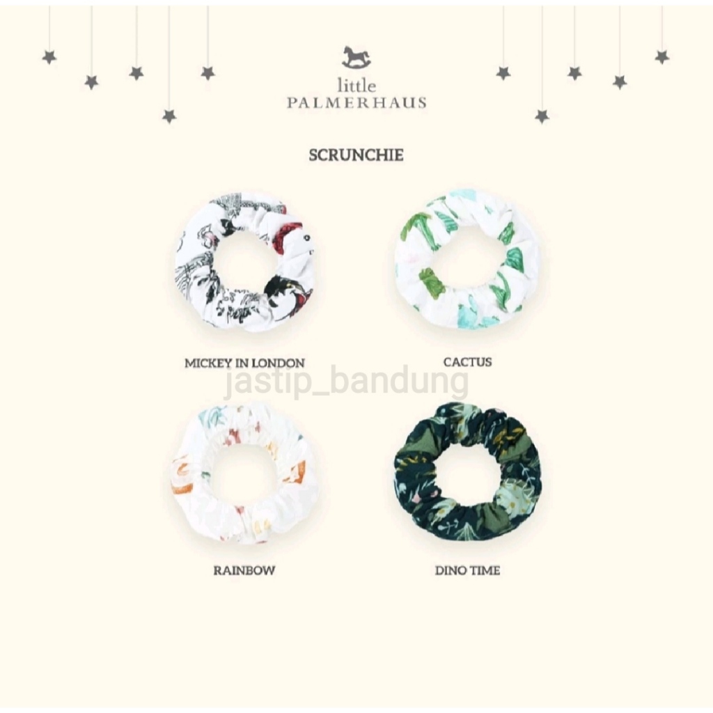 Little Palmerhaus Scrunchie / Little Palmerhaus Ikat Rambut Karet Kuncir Anak / Disney Scrunchie / D