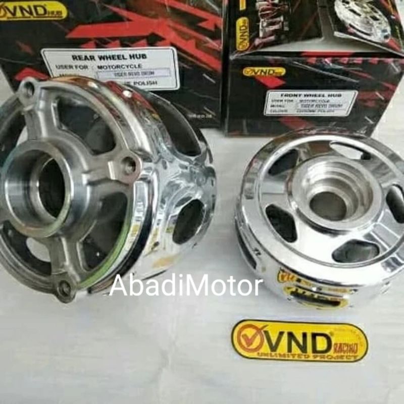 Tromol set Vnd Tromol set depan belakang Tiger Revo model drum Vnd