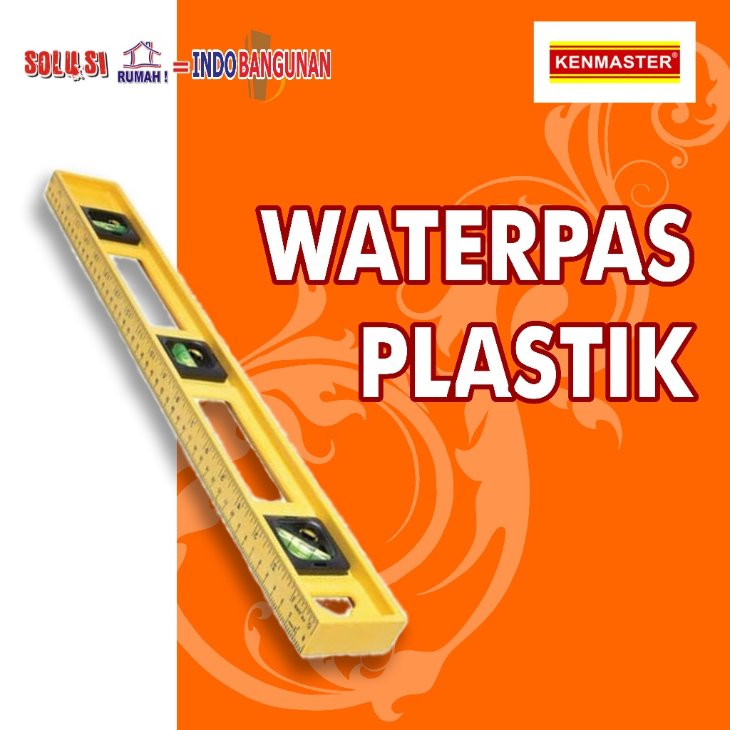 

KENMASTER - WATERPAS PLASTIK/ PENGUKUR