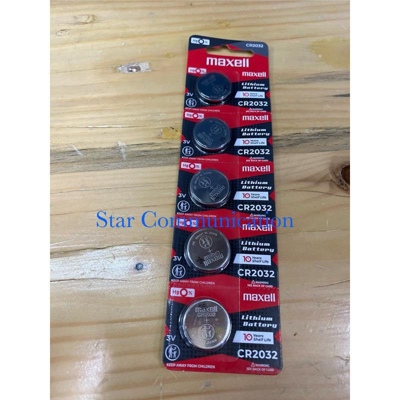 Baterai keyles Honda PCX ADV Honda BRV Maxell CR2032