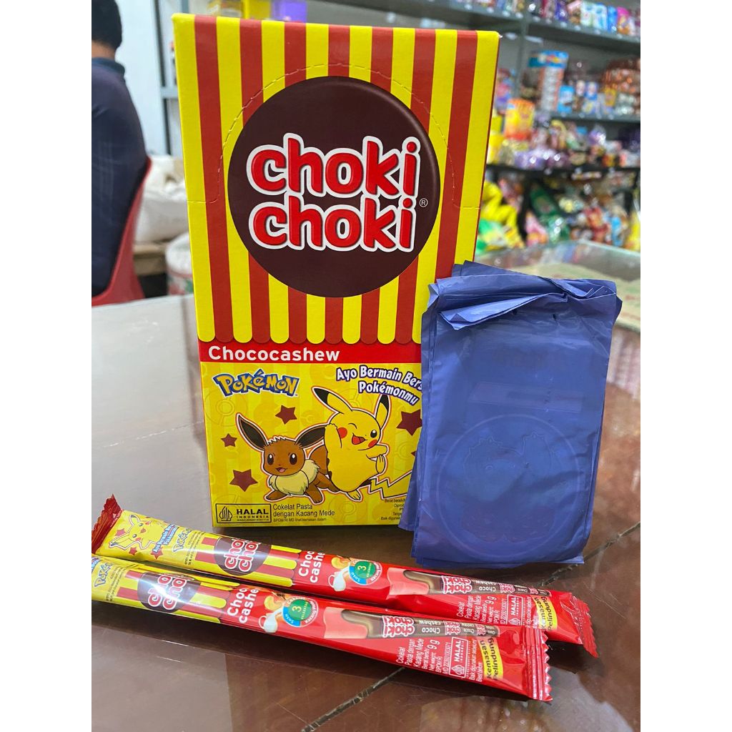 

Choki Choki Choco Cashew Pokemon 1 Box isi 20pcs