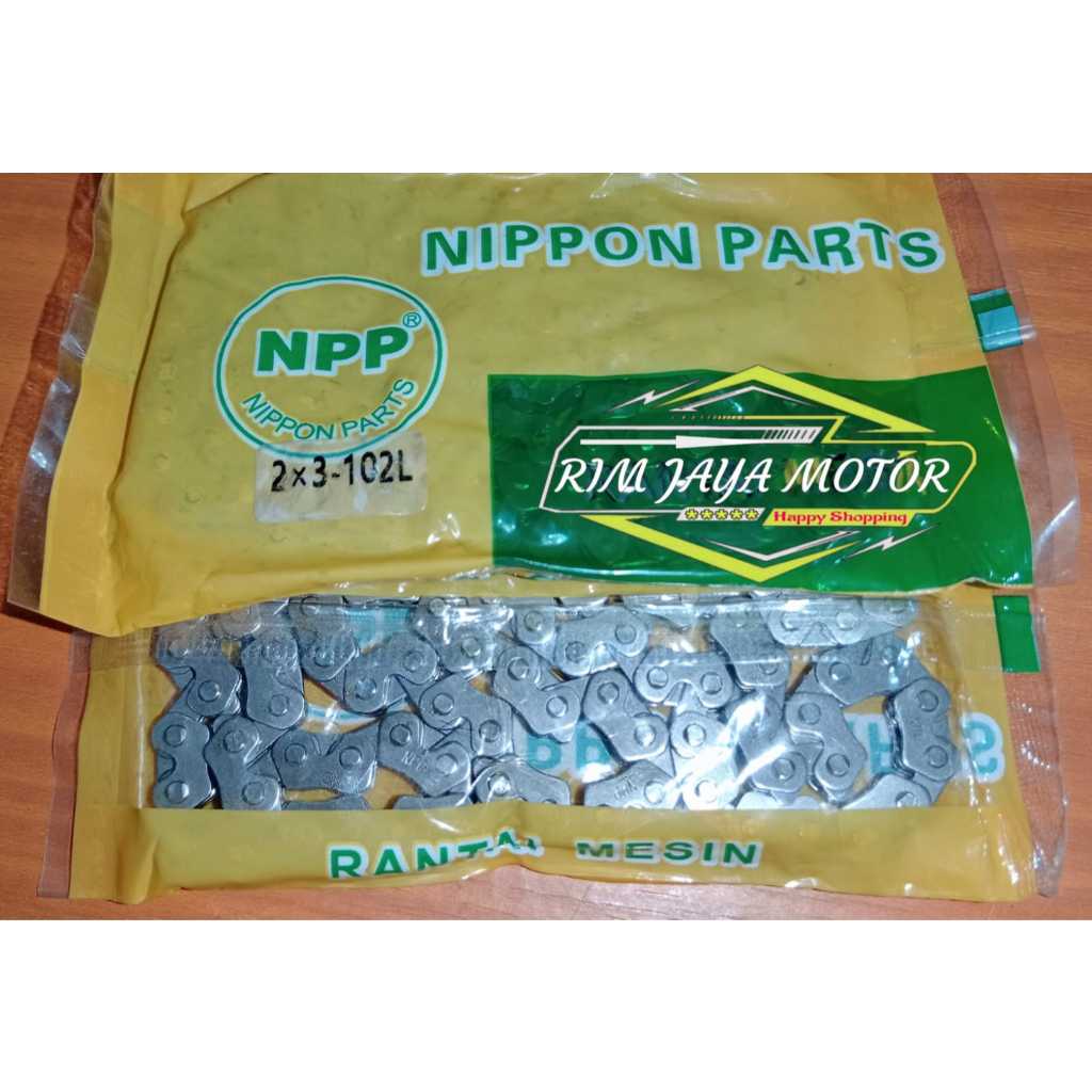 RANTAI KETENG KAMPRAT HONDA TIGER 2x3-102L ORIGINAL NPP