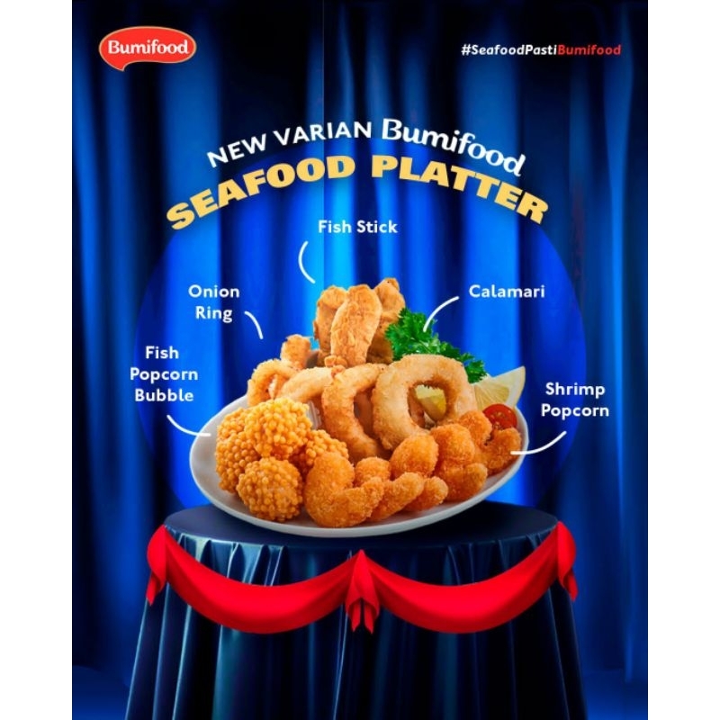 

BumiFood Seafood Platter Uk 300gr