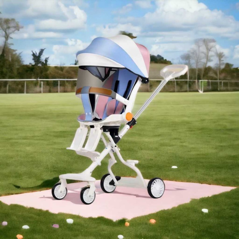 Preloved stroller 2 arah + 3 posisi ( tiduran , rebahan & duduk )