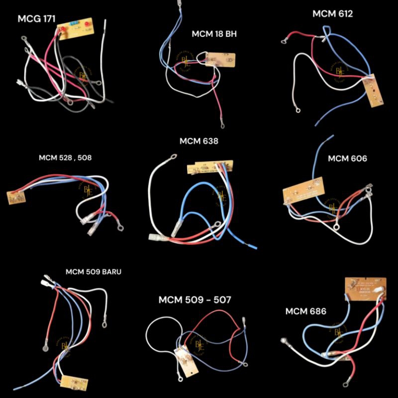 MODUL RICE COOKER MIYAKO - PCB LAMPU MAGIC COM MIYAKO ORIGINAL