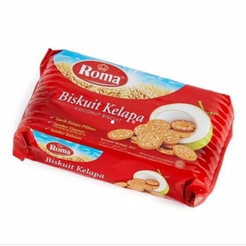 

roma biscuit kelapa 300 gr / biskuit kelapa roma