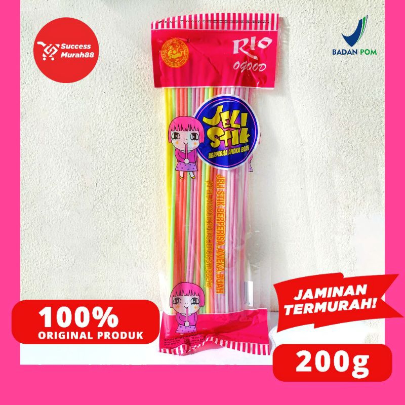 

Permen Jelly Stik Panjang 50pcs