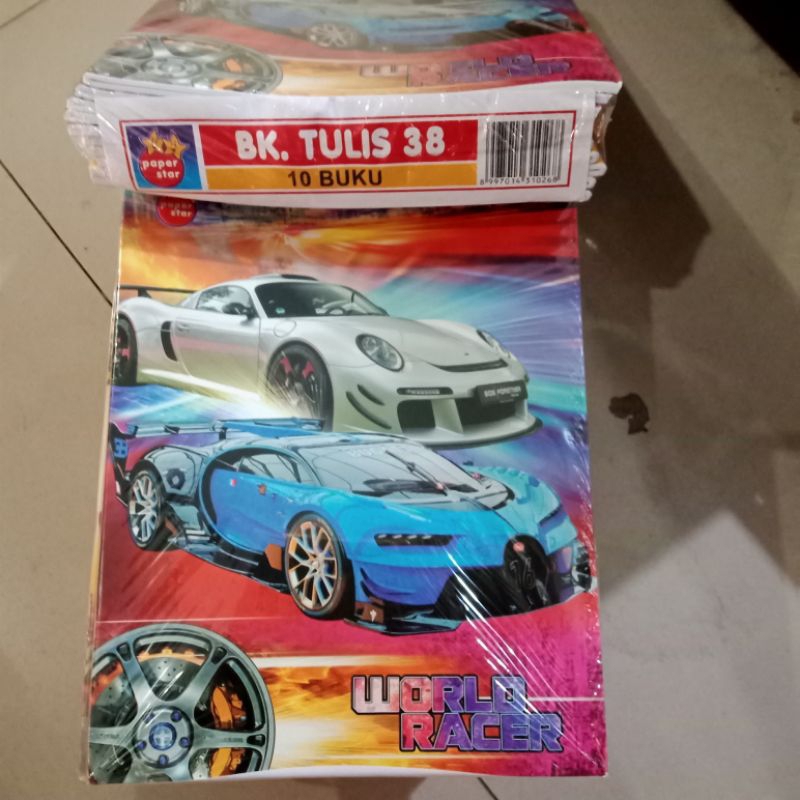 

BUKU TULIS 38 LEMBAR ISI 10 BUKU MURAH KERTAS PEPER.