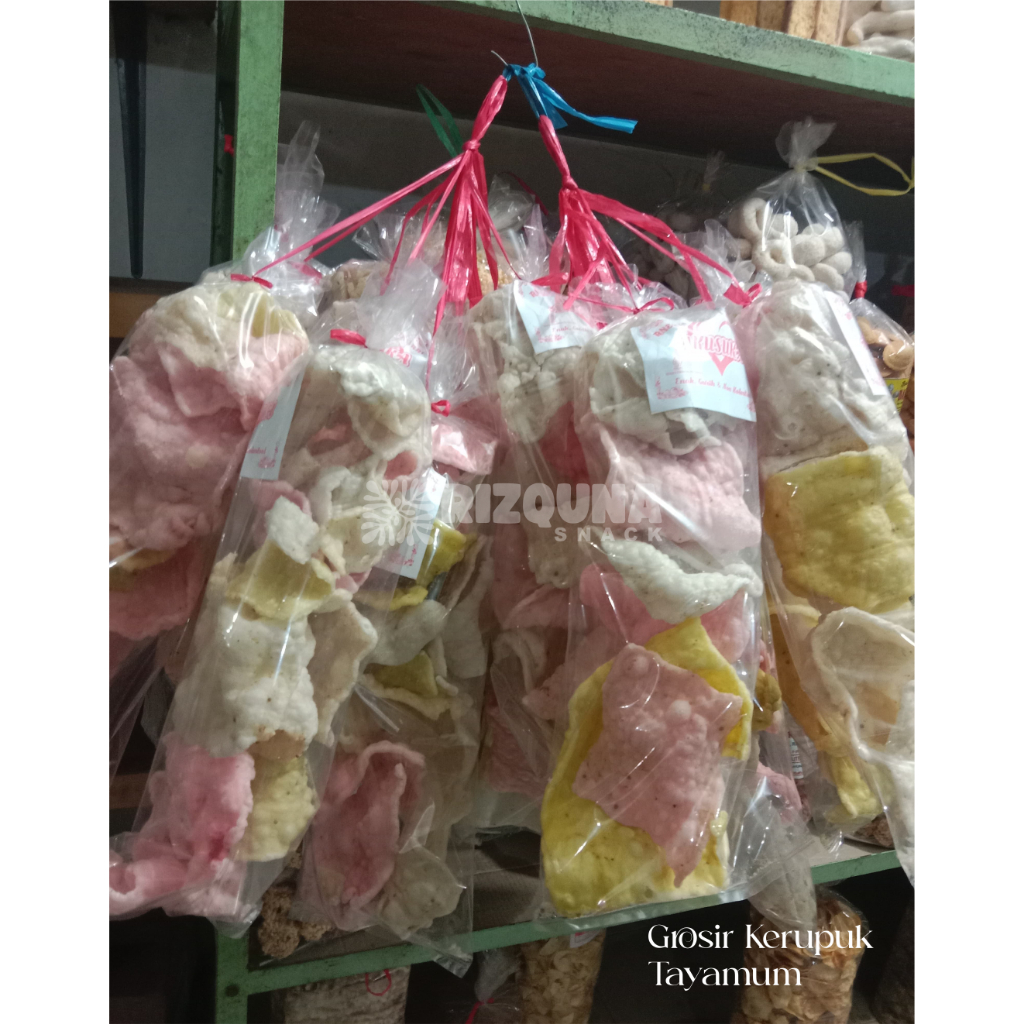 

KERUPUK TAYAMUM/GORENG PASIR KERUPUK MELARAT/MISKIN KHAS CIREBON