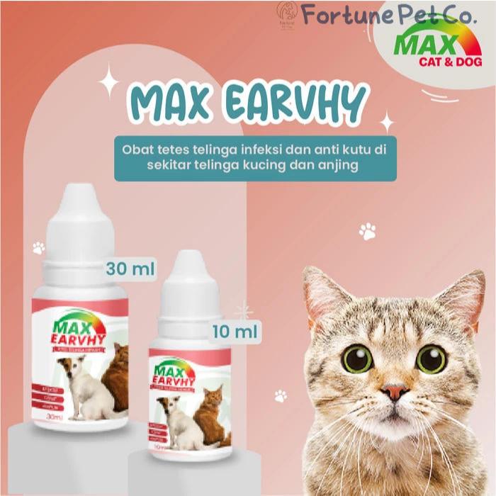 Max Earvhy - Obat Infeksi Telinga Hewan Obat Telinga Kucing Anjing Congek Anjing Kucing