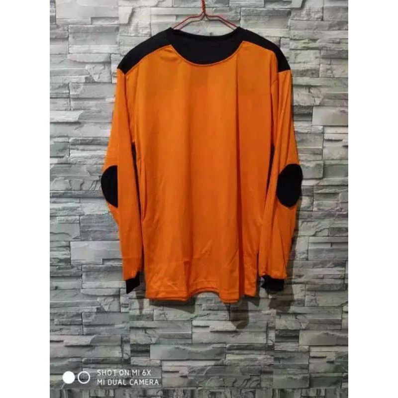 KAOS LAPANGAN OREN LENGAN PANJANG/KAOS POLOS BUSA